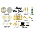 thumbnail image 3 of VictoryStore Happy New Year 2022 Yard Sign Outdoor Decoration Set, New Years Eve Decoration, Includes 34 Stakes, 19682, 3 of 8