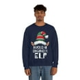 thumbnail image 4 of Nuclear Engineer Elf Unisex Sweatshirt, S-2XL Christmas Engineering Elves, 4 of 9