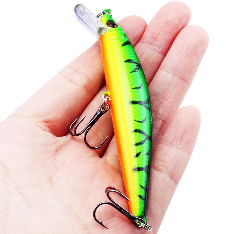 2PC Fishing Lures Jigs with Hook Minnow 28.9g Sea Fake Bait Plastic Sinking with Steel Beads Lure