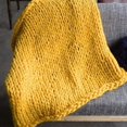 thumbnail image 3 of yuksok Couverture en Polaire Simple Douce, Moelleuse, Chaude, Confortable - Parfait Jeté pour Canapé, Jaune, 3 of 9