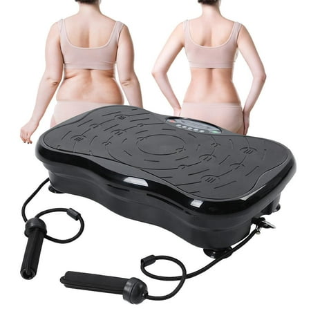 YLSHRF USB Whole Body Weight Loss Vibration Fitness Workout Vibrating Trainer with Pulling Rope US, Vibration Plate,Workout