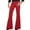 Red, variant on Qcmgmg 70s Disco Pants for Men,Mens Bell Bottom Jeans Pants,60s 70s Bell Bottoms Vintage Denim Pants Jeans for Men Khaki L