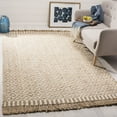 thumbnail image 2 of SAFAVIEH Natural Fiber Johanna Geometric Area Rug, Natural/Ivory, 4' x 4' Square, 2 of 8