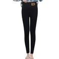 thumbnail image 1 of Pantalones casual para mujer talla grande Leggings de invierno para mujer, elásticos, de cintura alta, térmicos, pantalones de entrenamiento, pantalones térmicos, 1 of 5