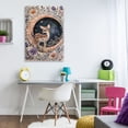 thumbnail image 4 of Stupell Industries Eclectic Floral Fawn & Moon Canvas Art, 30 x 45, by The Dutch Lady, 4 of 8