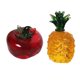 thumbnail image 1 of 2 piezas de estatua nórdica, estatuilla, escultura, artesanía artística para decoración de escritorio Tomate Piña, 1 of 5