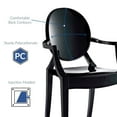 thumbnail image 2 of Chaise à accoudoirs en plastique Heavenly Collection pour salle à manger, 2 of 9