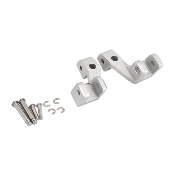 ROZYARD Motorcycle Passenger Footrest Lowering Kit Motorbike Modified Accessory Universal Footpeg Lowering Kit Easy Installation