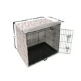 thumbnail image 6 of Spring Dog Crate Cover, Japanese Cherry Blossom Sakura Tree Flourishing Branches Revival Season, Easy to Use Pet Kennel Cover Small Dogs Puppies Kittens, 7 Sizes, Pale Pink and White, by Ambesonne, 6 of 6