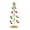 A, variant on Bdday Tabletop Metal Christmas Tree Wrought Iron Ornament Display Stand Christmas Ornament 11 Inch Desktop Decorations Mini Xmas Tree