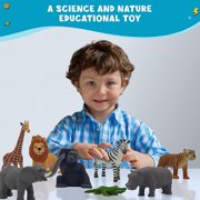 Get Ready Kids Wild Animal Playset, 8 Pieces