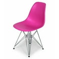 thumbnail image 1 of Heavenly Collection Dark Pink Chair with Chrome Base, 1 of 1