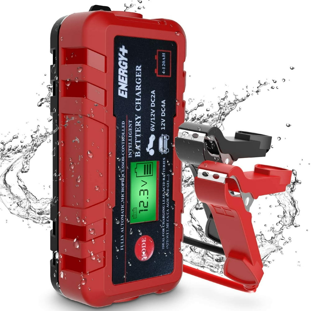 Fully Automotive Smart Battery Chargers Car Battery Charger 70W 6V/12V