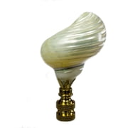 Silver Mouth Shell Finial 3h