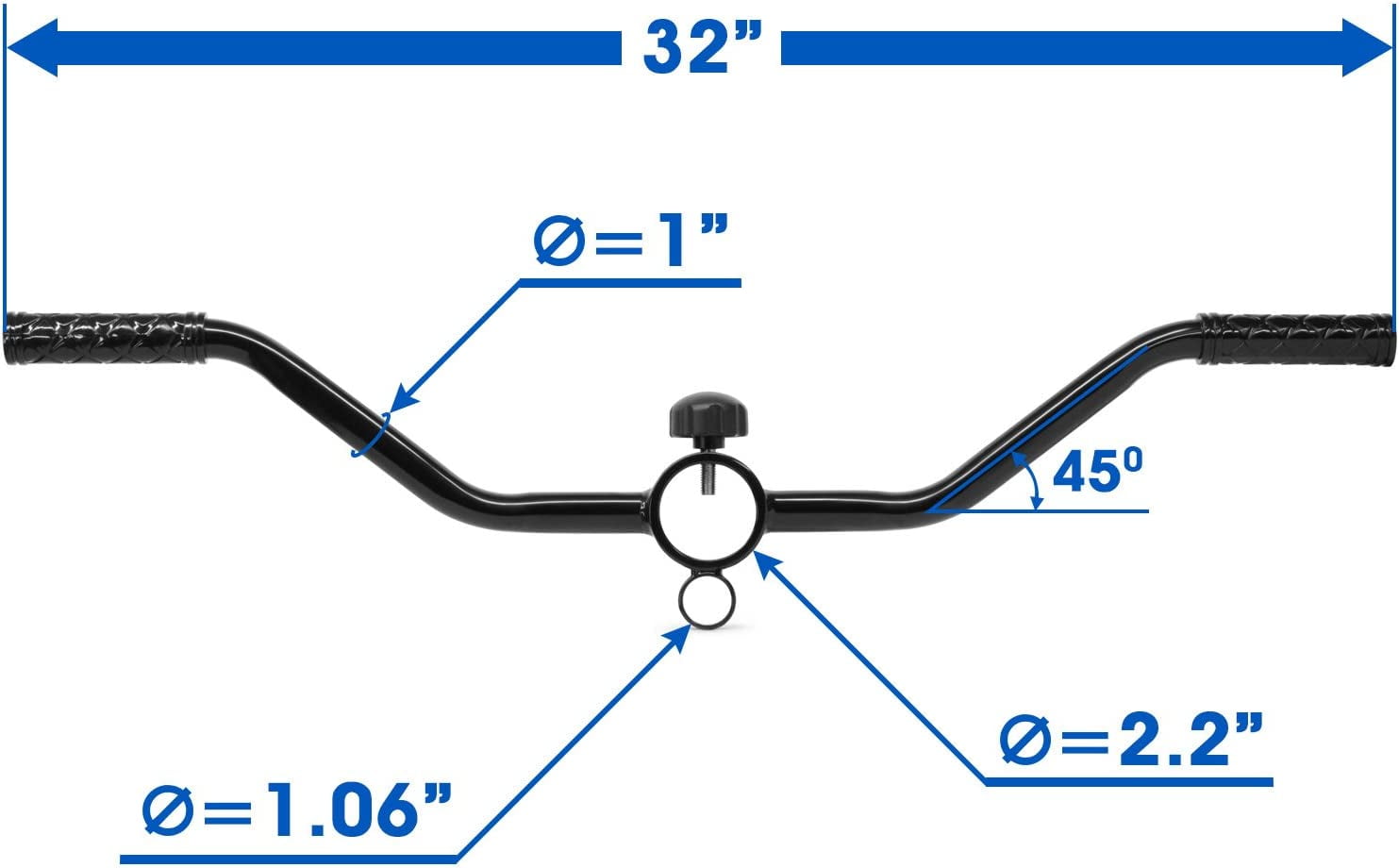 Yes4All T-Bar Lat Blaster Handle Single