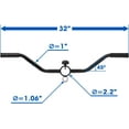 thumbnail image 2 of Yes4All T-Bar Lat Blaster Handle Single, 2 of 5