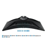 Samsung 27 Odyssey G65B QHD 240Hz 1ms (GTG) HDR 600 Gaming Hub 100R Curved Gaming Monitor - LS27BG652ENXGO