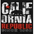 thumbnail image 2 of California Republic CA Bear Palm Tree Long Sleeve TShirt Men Women Brisco Brands S, 2 of 6