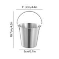 thumbnail image 2 of Insulated Ice Bucket for Drinks and Snacks, Portable Cooler Container for Outdoor Picnics, Parties, and Gatherings, 1 Pack, Keeps Food Cold, Large Capacity Chilling Bucket, 2 of 5