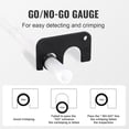 thumbnail image 4 of VEVOR PEX Pipe Crimping Tool, Angle Dual Head Combo PEX Crimper for 1/2" and 3/4" Copper Crimp Rings, 30 Copper Crimp Rings, PEX Tubing Cutter, 4 of 9