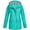 Green, variant on Pntutb Womens Solid Rain Jacket Outdoor Plus Size Waterproof Hooded Raincoat Windproof