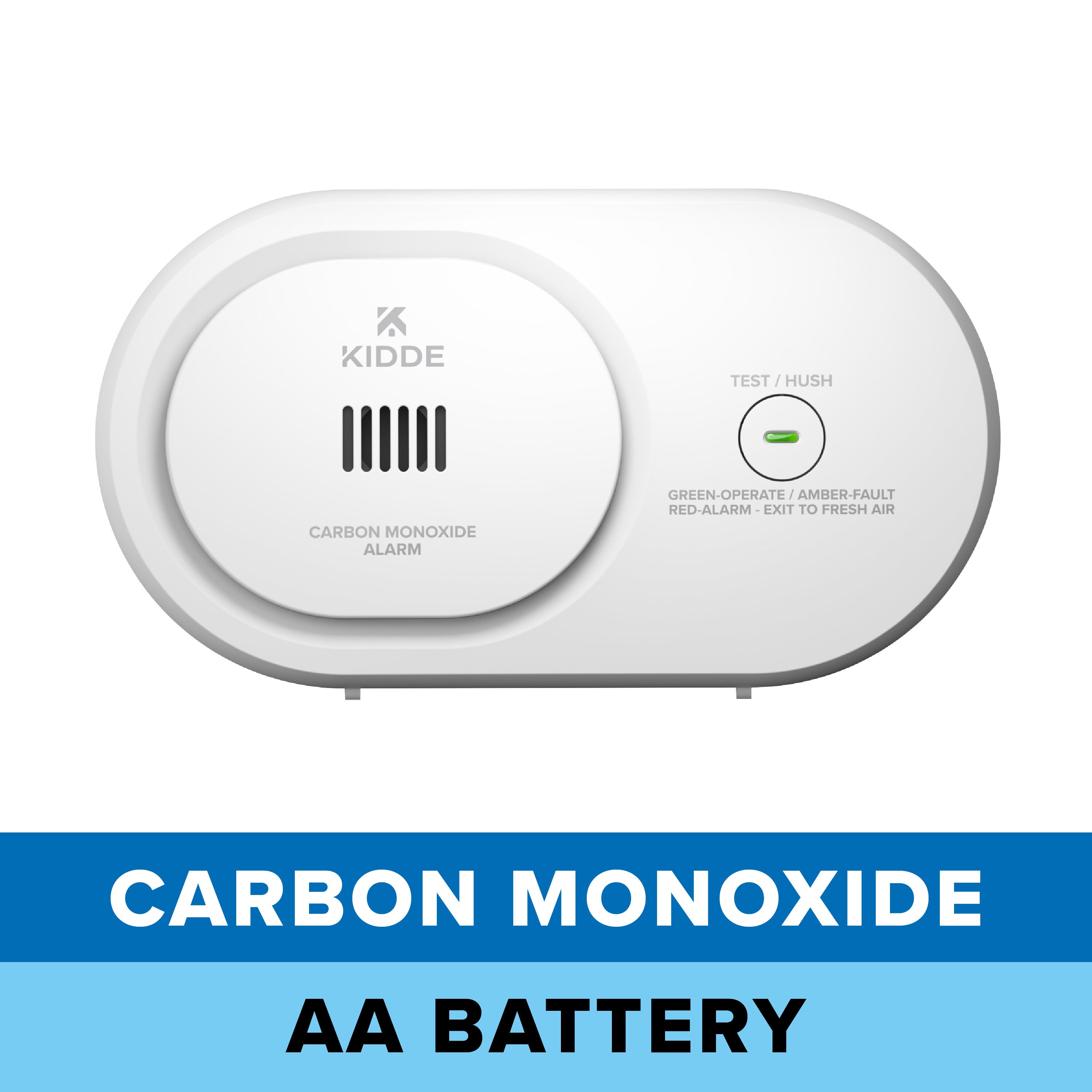 Kidde COB Carbon Monoxide Alarm, Battery-Powered photo 1