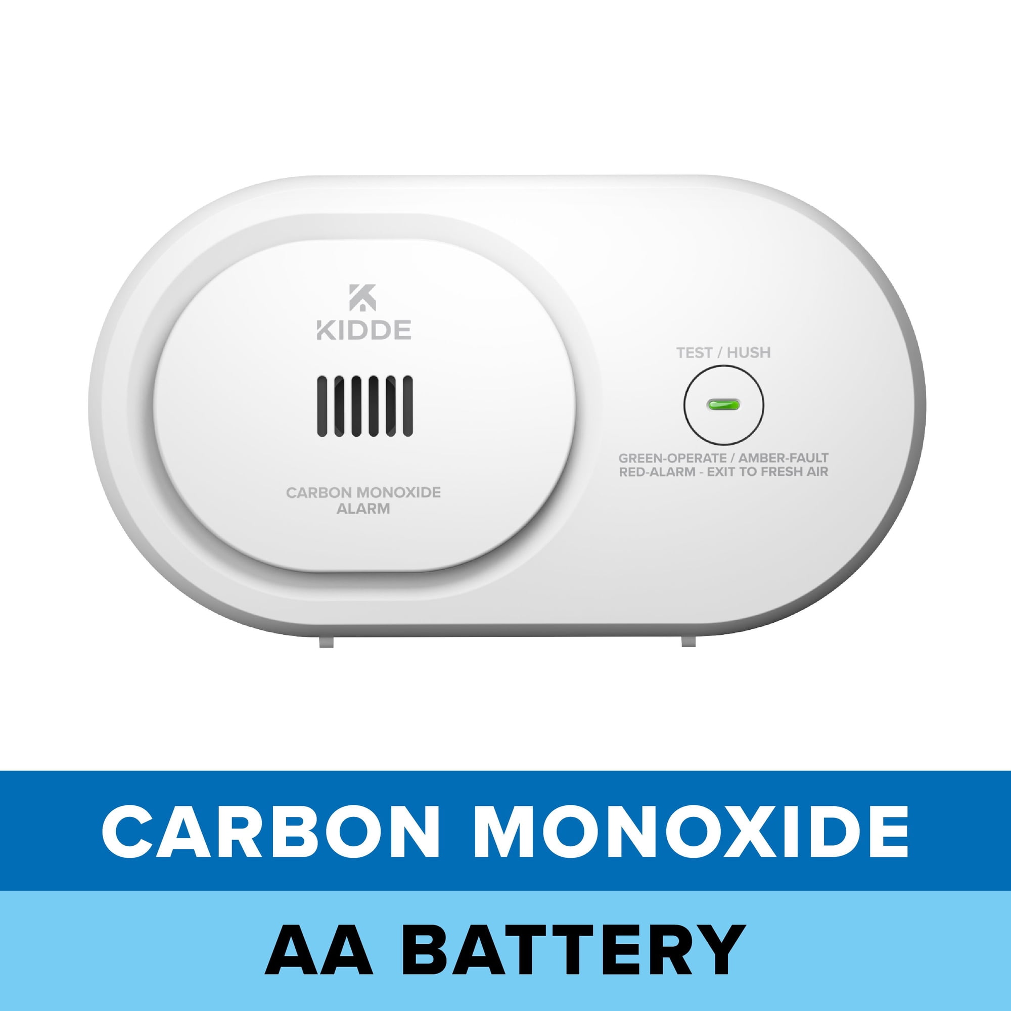 Kidde COB AA Battery-Powered, Electrochemical Carbon Monoxide Alarm