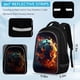 thumbnail image 3 of Mochila escolar TILYTADLY 44x14x30 cm con estampado de fútbol, 3 of 7