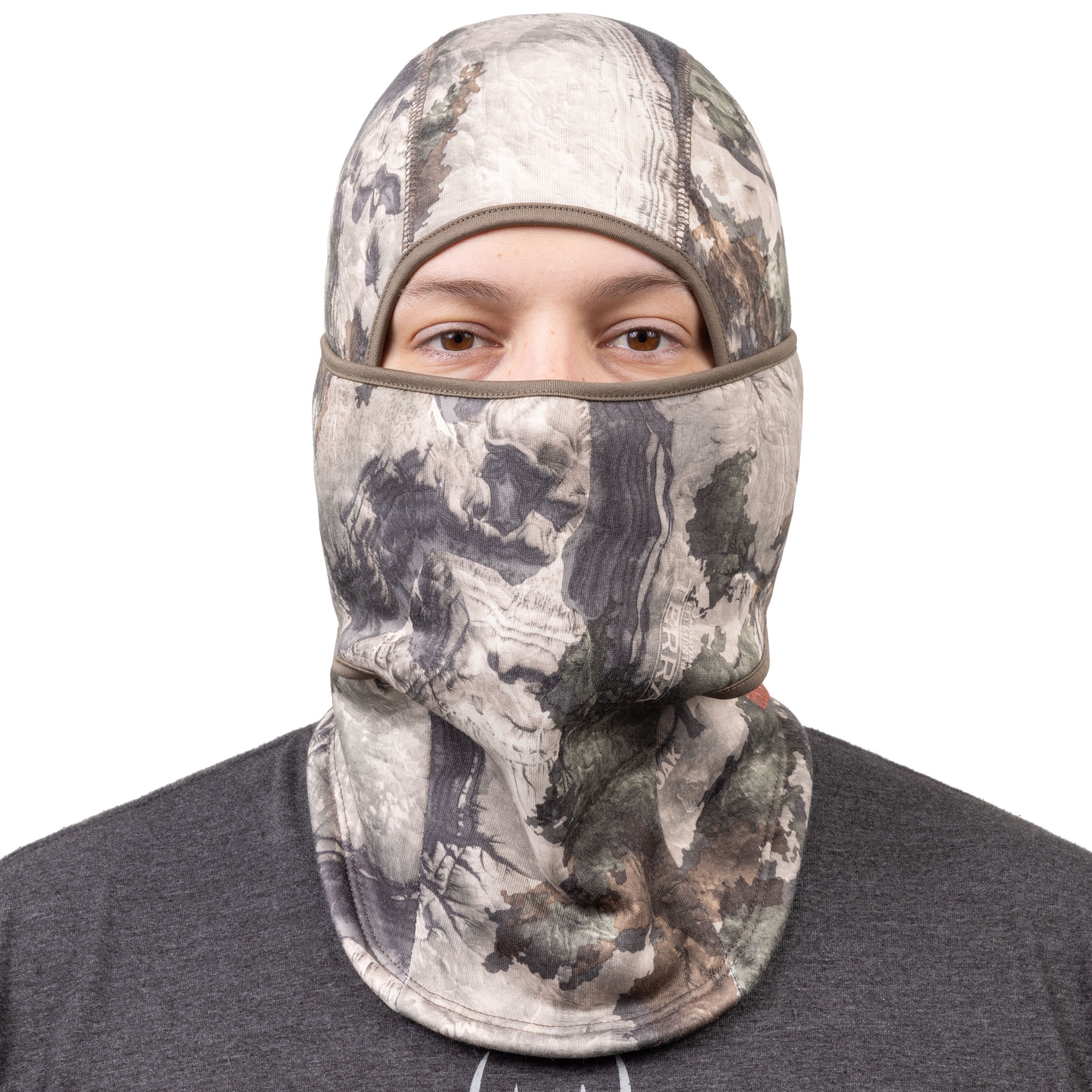 Huntworth Men's Renegade Midweight 4-in-1 Adjustable Balaclava in Mossy Oak Terra® Gila