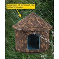 thumbnail image 3 of Foldable Indoor Dog House - Cozy Cat Tent with Removable Soft Mat (35cm), 3 of 5
