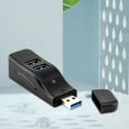 JZROCKER 4Port USB 3.0 Slimmer Data Hub Splitter Extended Cable for