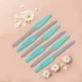 thumbnail image 6 of Unique Bargains Stainless Steel Multifunctional Nail File Manicure Tool 6 Pcs Blue, 6 of 6