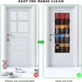 thumbnail image 4 of Sunset Beach Over The Door Shoe Organizer Large Pockets Storage Door Organizer Multi-Layer Pocket Structure to Meet The Storage Needs of Different Items for Mom Dad Housewives, 4 of 7
