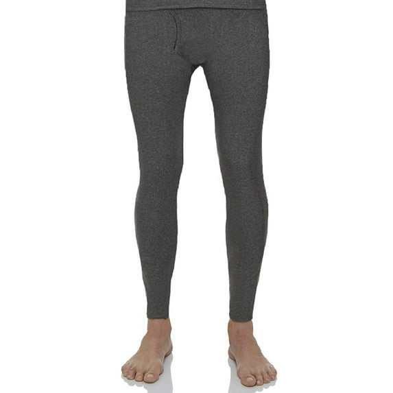 Rocky Base Layer Men Cold Weather Long Johns Thermal Underwear, Melange Charcoal Grey Medium