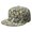 Retro Lemon Lov, variant on Leopard & Floral Flat Brim Hat - Adjustable Streetwear Baseball Cap