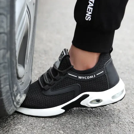 

Men‘s Steel Toe Wear-resistant Anti-skid Safety Work Shoes