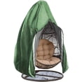 thumbnail image 1 of Laklulu Funda para Silla Colgante de Patio, Funda Impermeable para Silla con Forma de Huevo, Tela Oxford contra el Viento, Anti-UV, Funda para Columpio de Mimbre de ratán （190 * 115 mm）, 1 of 5