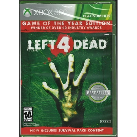Left 4 Dead: Critic''s Game of the Year Edition (Platinum Hits) Xbox 360 -0014633098761