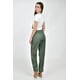 thumbnail image 3 of Pantalon de lino con detalle lateral Roman Fashion /Juvenil, 9204 (Verde) verde oscuro CH, 3 of 5