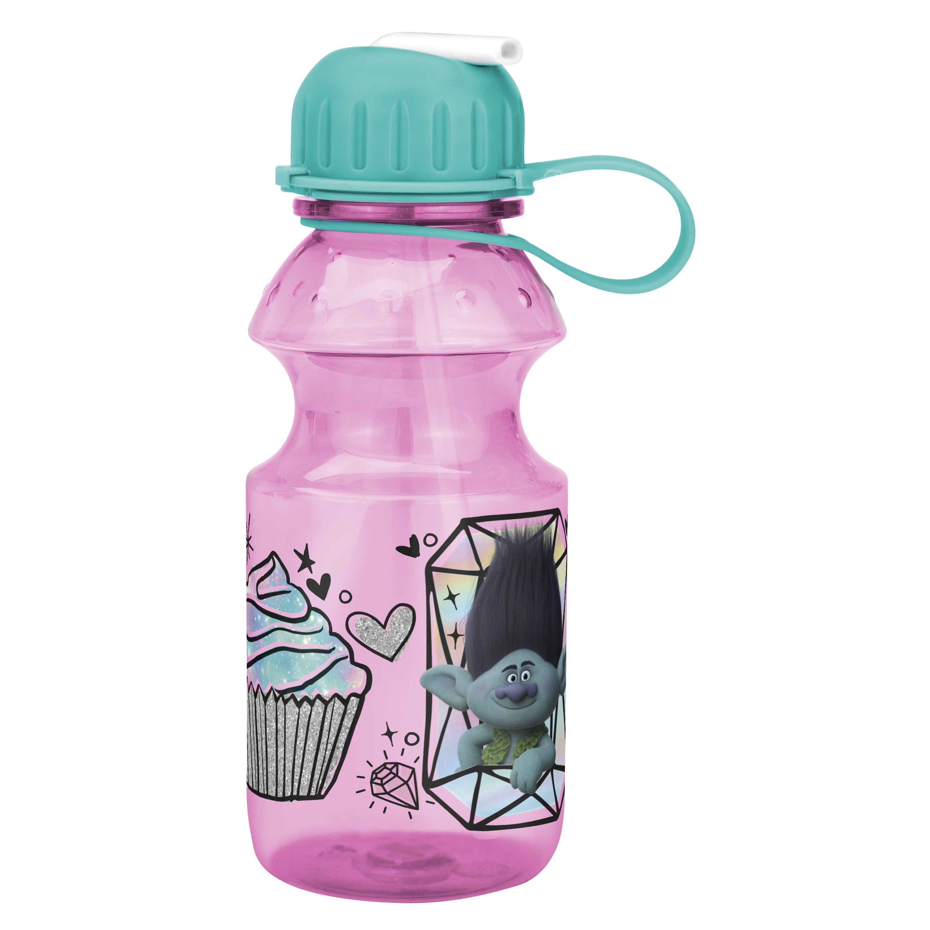 Zak! Designs DreamWorks Trolls 14 Oz. Tritan Water Bottle