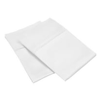 300-Thread Count 100% Modal from Beechwood Bedding Sheets & Pillowcases, 2-Piece Pillowcase Set By Impressions- Standard, White