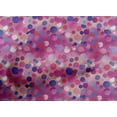 thumbnail image 4 of oneOone Cotton Poplin Pink Fabric Texture & Colorful Dots Quilting Supplies Print Sewing Fabric By The Yard 56 Inch Wide, 4 of 4