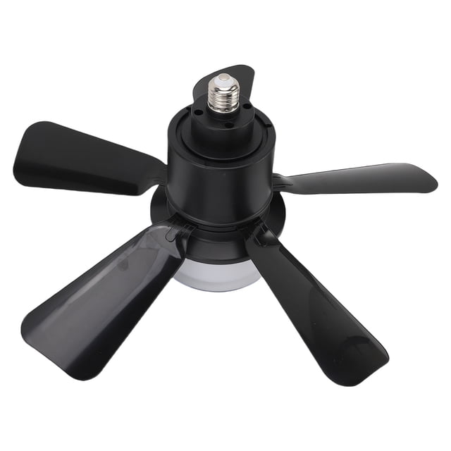 Ceiling Fan with Lights, Timer Function Screw in E26 Base Ceiling Fan in Light for Bedroom Garage Kitchen Bathroom Living Room