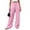 Q147 Pink, variant on Mifsaly Womens Travel Pants High Waisted Wide Leg Flowy Pants Relaxed Fit Summer Beach Lounge Bottoms for Vacation and Everyday Purple,XXL