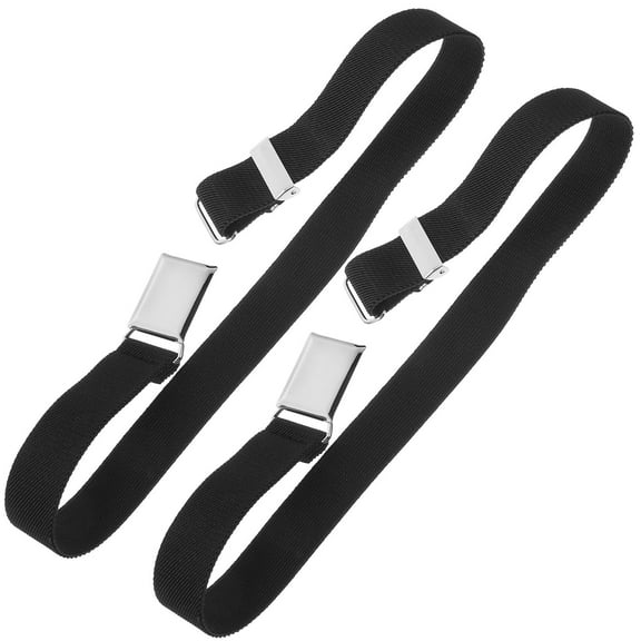 FOMIYES Boys Belts Stretch Belt for Child 2Pcs Adjustable Length Comfortable Fit Polyester