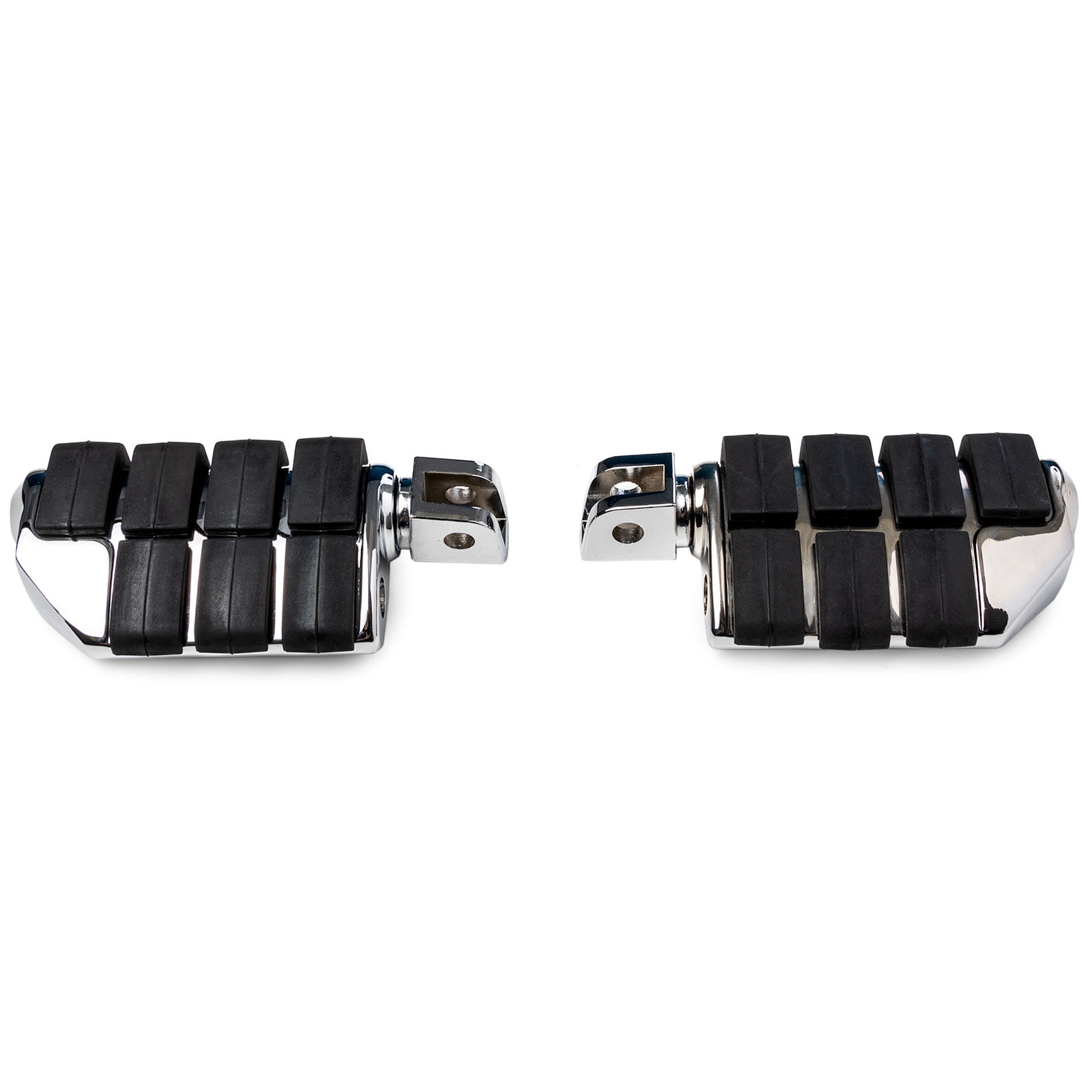 Compatible with Suzuki Boulevard M90 2009-2018 Front Only Left & Right Krator 2x Dually Style Foot Pegs 