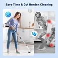 thumbnail image 5 of Electric Spin Scrubber, Cordless Cleaning Brush for Bathroom,Home, Extendable to 55”, Rechargeable Spin Brush with Adjustable Brush Head & 10 Attachments, 5 of 9