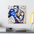 thumbnail image 3 of Boxing in Pointillism - Canvas, 3 of 10