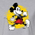 thumbnail image 3 of Disney - Mickey & Friends - Mickey Mouse - Spotlight Glitch - Juniors Cropped Cotton Blend T-Shirt, 3 of 5