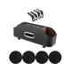 thumbnail image 5 of Caja de almacenamiento shamjiam respaldo de asiento portavasos colgantes resistente al desgaste Universal 4 Negro, 5 of 8